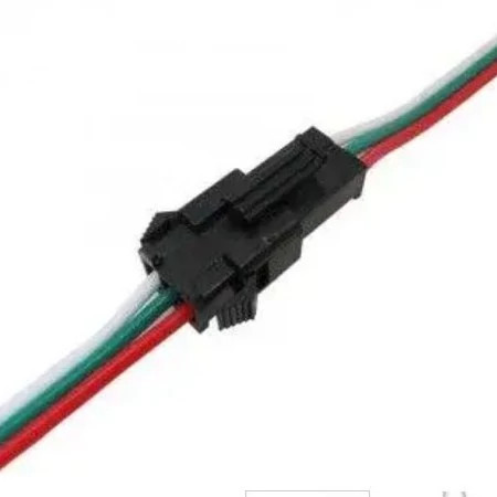 کانکتور SM 3pin سیم دار ویژه ال ای دی نواری برنامه پذیر و پیکسلی