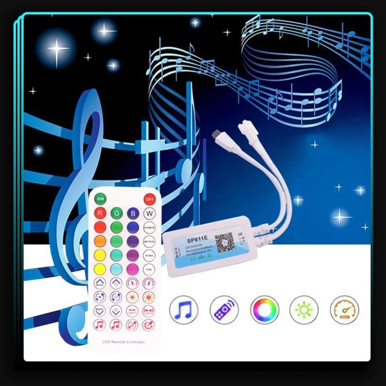 کنترلر دیجیتال بلوتوثی موزیکال برنامه پذیرSP611E