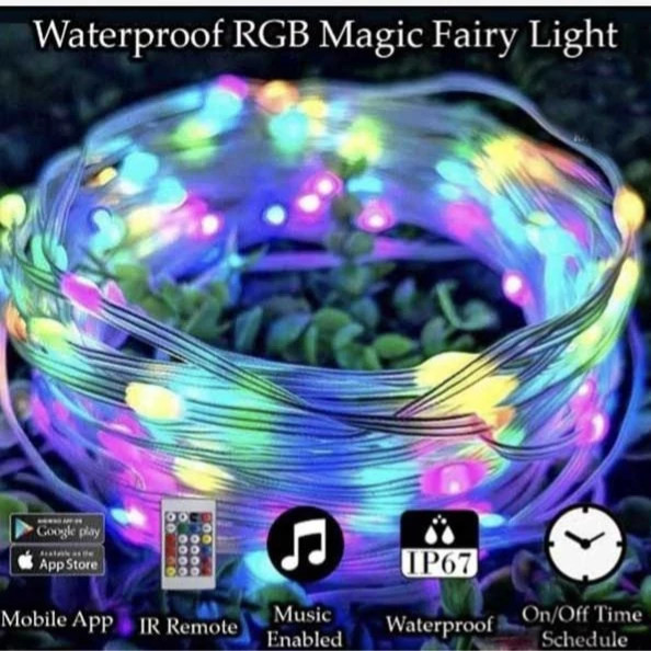 ریسه نواری سقف ابری 10rgb متری