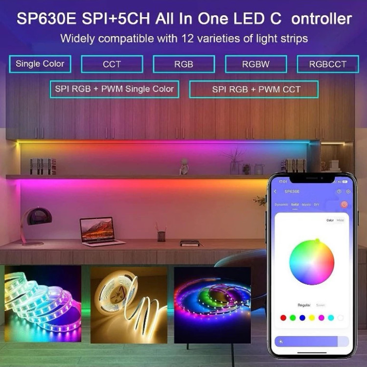 کنترلر همه کاره SP630E بلوتوثی و موزیکال