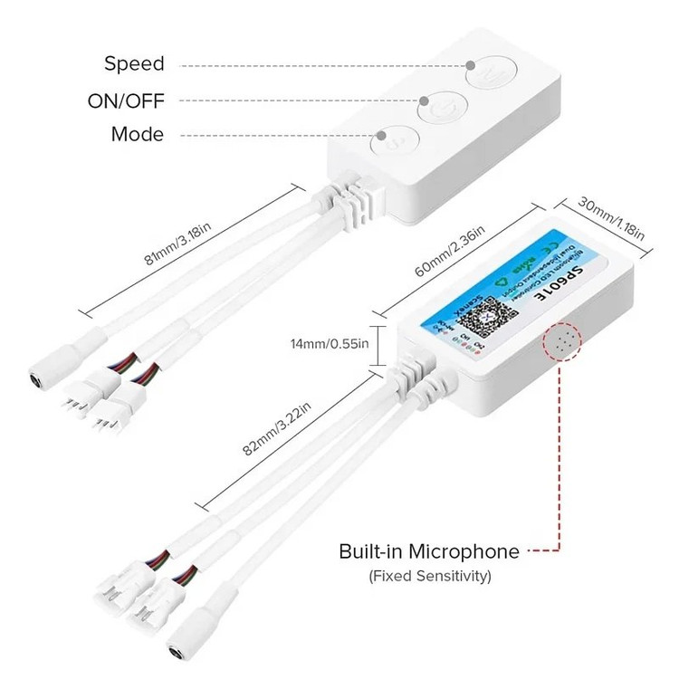 کنترلر دیجیتال SP601E بلوتوثی موزیکال