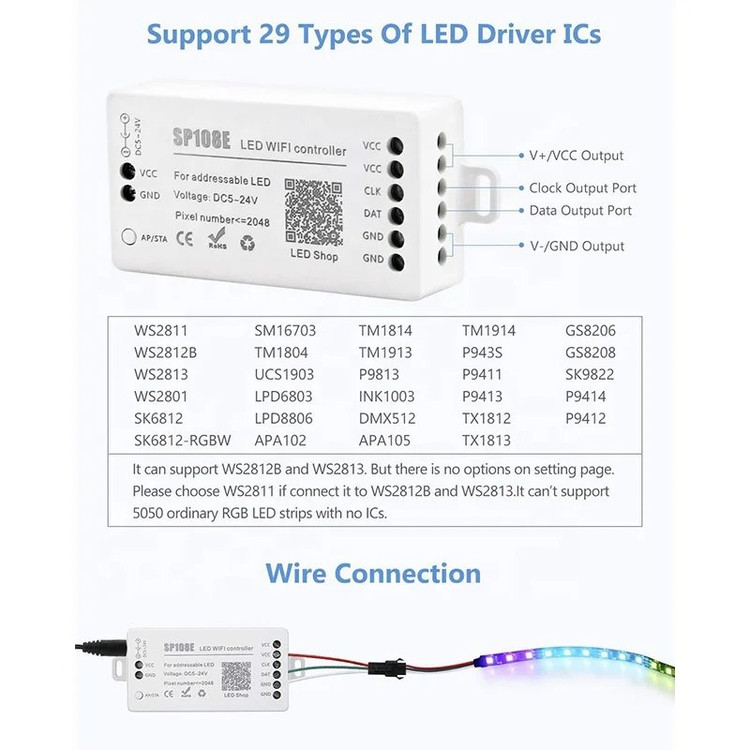 کنترلر دیجیتال موزیکال SP108E