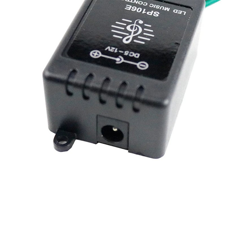 کنترلر RGB LED آدرس پذیر و موزیکال SP106E (ریموتیRF)