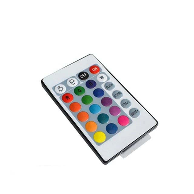 ریموت کنترل و درایور RGB مادون قرمز 24 کلید 6A