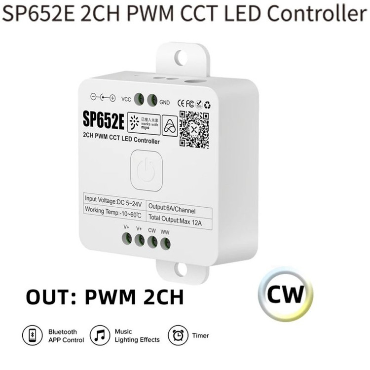 کنترلر دو کانال SP652E بلوتوثی و موزیکال