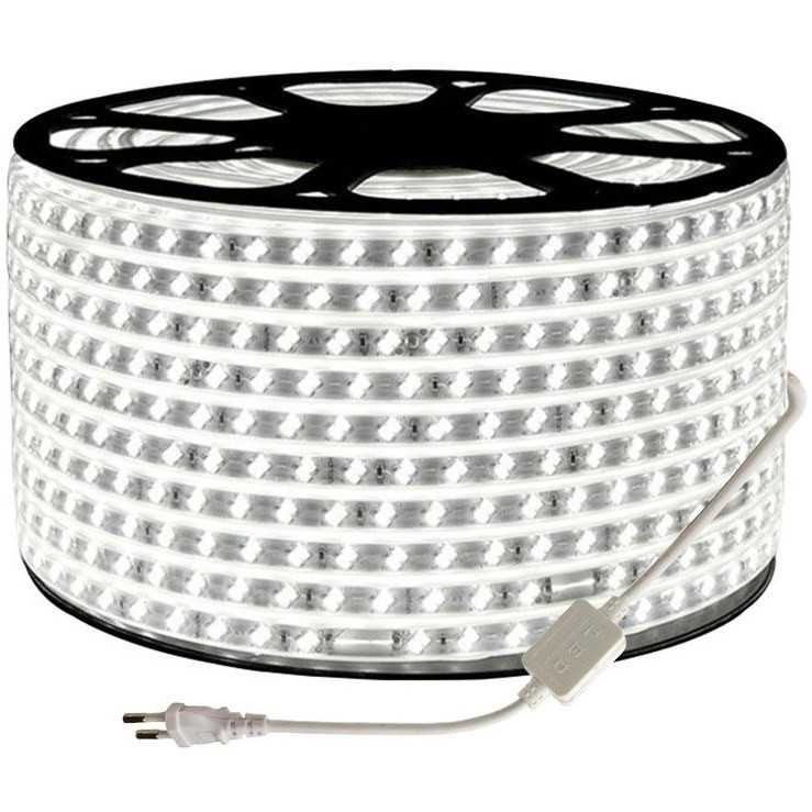 ریسه شلنگی LED دو لاین 5730 تراکم 120 رنگ سفید (مهتابی)