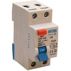 کلید محافظ جان الکترونیکی 2 پل 40 آمپر پارس فانال PFLN63-40A/30mA2P