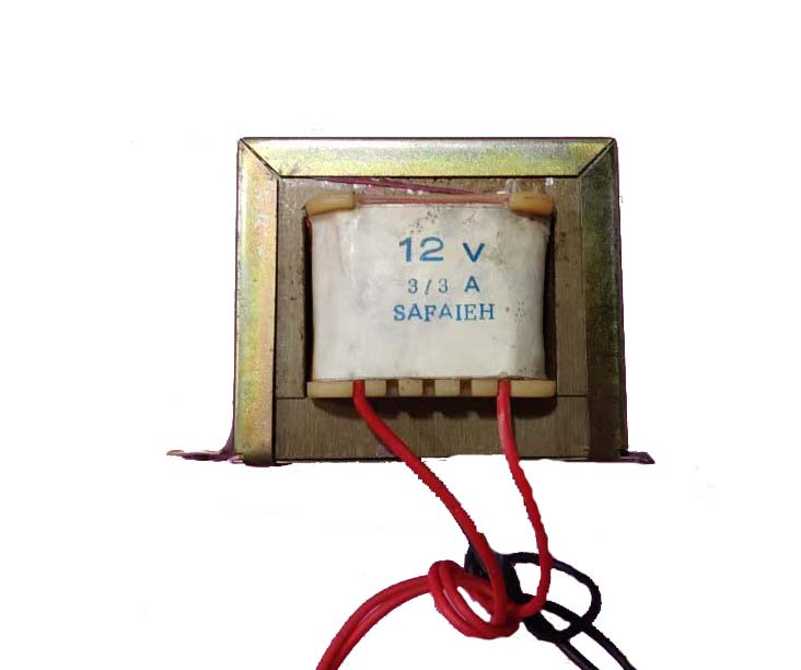 ترانسفورماتور 12 ولت 3.3A (استوک)
