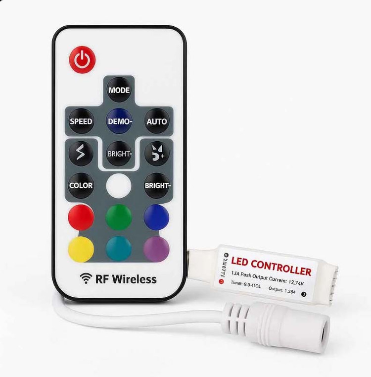 درایور آدامسی RGB 12A با ریموت RF
