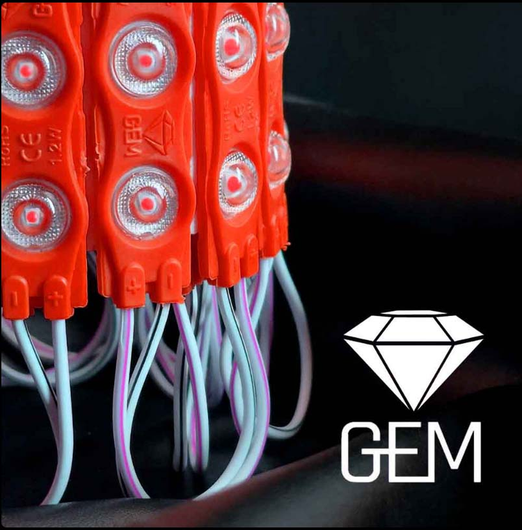 اس ام دی بلوکی لنزدار قرمز GEM
