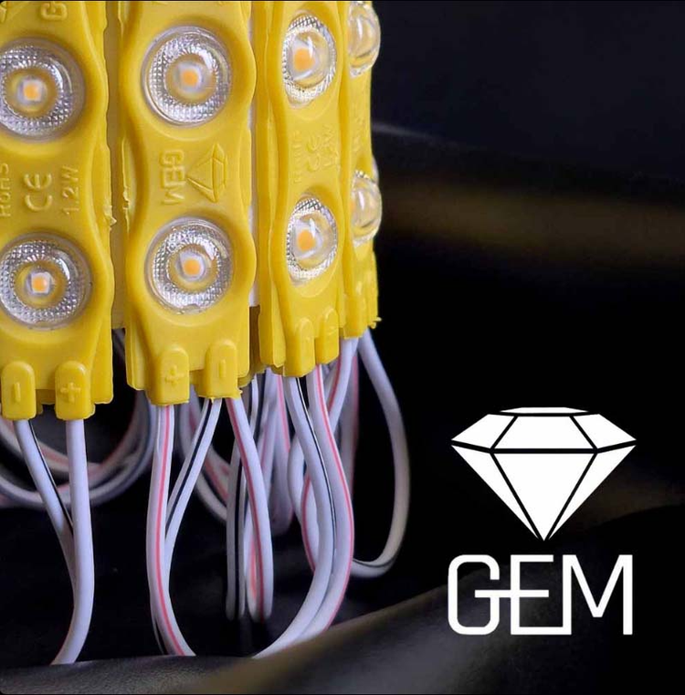 اس ام دی بلوکی لنزدار زرد انبه ای GEM