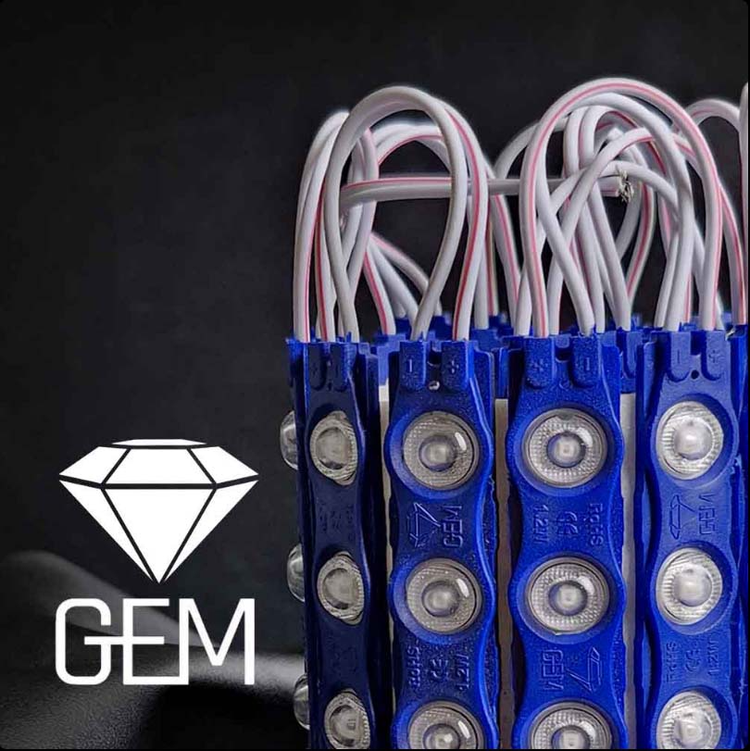 اس ام دی بلوکی لنزدار آبی GEM
