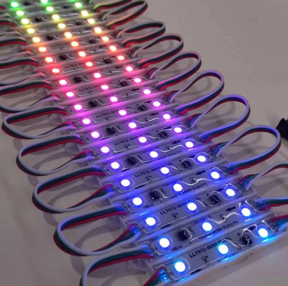 LED بلوکی آر جی بی فول کالر برنامه پذیر