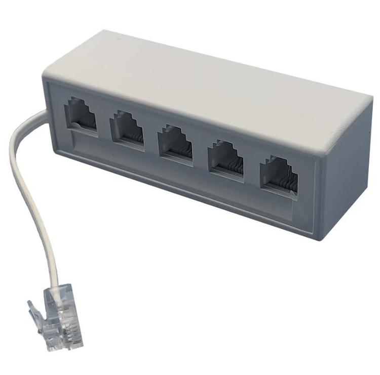 سوکت 1 به 5 تلفن کانکتور RJ11