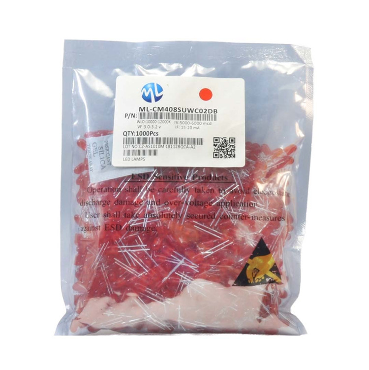 LED اوال قرمز 5mm تابلو روانی مارک ML
