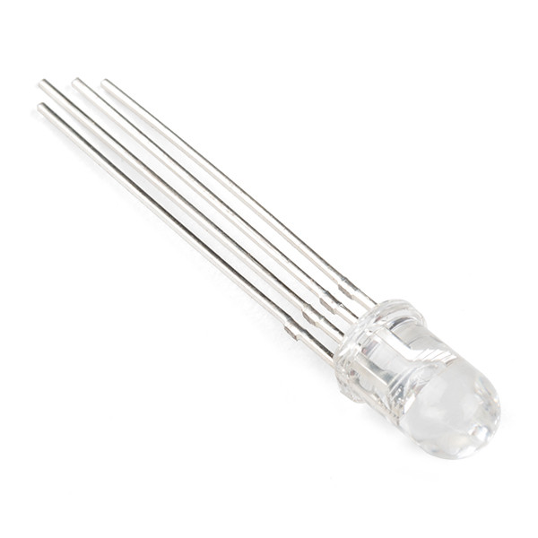 LED RGB شفاف 5mm کاتد مشترک