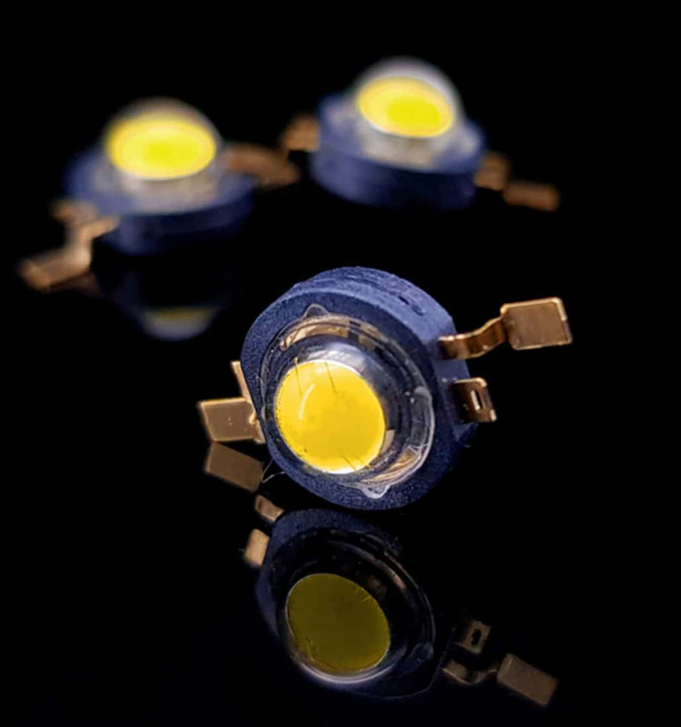 ال ای دی پاور 1 وات سفید زنردار EVERLIGHT تایوانی