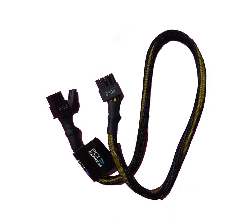 کابل برق کارت گرافیک 8 پین به 2+6 پین مدل PCI-E