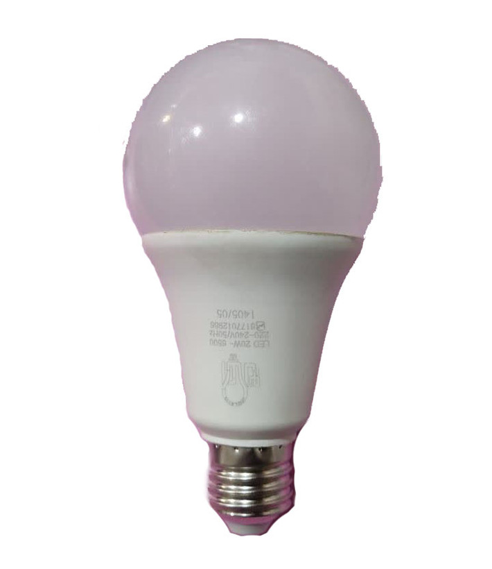 لامپ فوق کم مصرف ۲۰ وات حبابی LED مهتابی